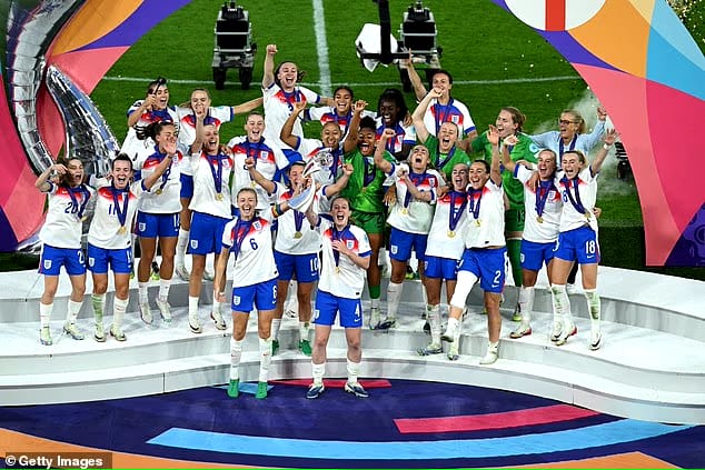Tim Wanita Inggris Juara Euro, Istana Buckingham dan Downing Street: “Football Is Coming Home”