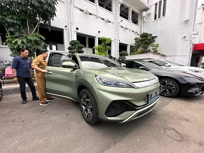 Peredaran Mobil Listrik di Surabaya Kian Masif, SPKLU Mulai Bermunculan di Banyak Titik