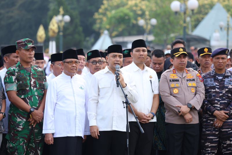 9.299 Warga Surabaya Ucapkan Ikrar “Jogo Suroboyo, Jogo Indonesia” Demi Keamanan dan Persatuan Kota