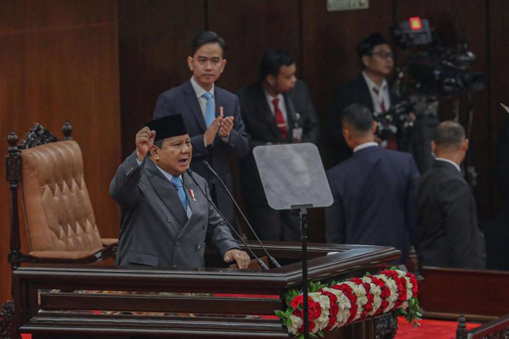 Prabowo Soroti Korupsi yang Dinilai Sangat Memprihatinkan