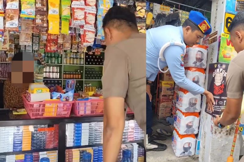 Satpol PP Surabaya, Bea Cukai, dan Polrestabes Gencarkan Operasi Gabungan Rokok Ilegal