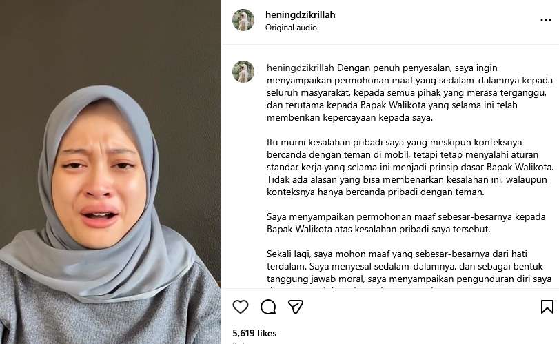 Soal Admin Medsos yang Viral, Wali Kota Eri: Anak Muda Salah Itu Wajar, Jangan Dibunuh Karakternya