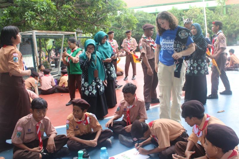 Surabaya–Inggris Teken MoU, 10 Sekolah Jadi Perintis Pengurangan Sampah Plastik