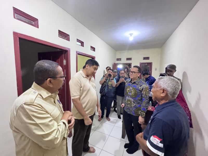 Program Rumah Layak Huni, Menteri PKP Maruarar Sirait Tinjau Pembangunan di Banyumas
