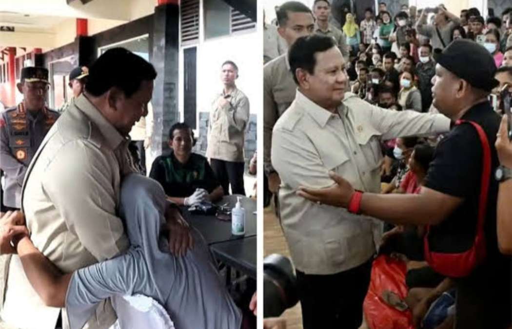 Presiden Prabowo Hadir di Daerah Bencana Aceh, Isak Tangis Pengungsi Pecah