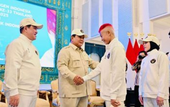 Prabowo Lepas 200 Atlet Ke Thailand