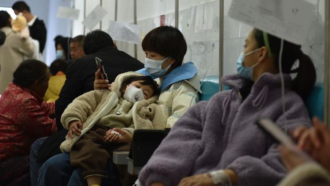 Lonjakan Flu H3N2 di China Membuat Rumah Sakit Kewalahan