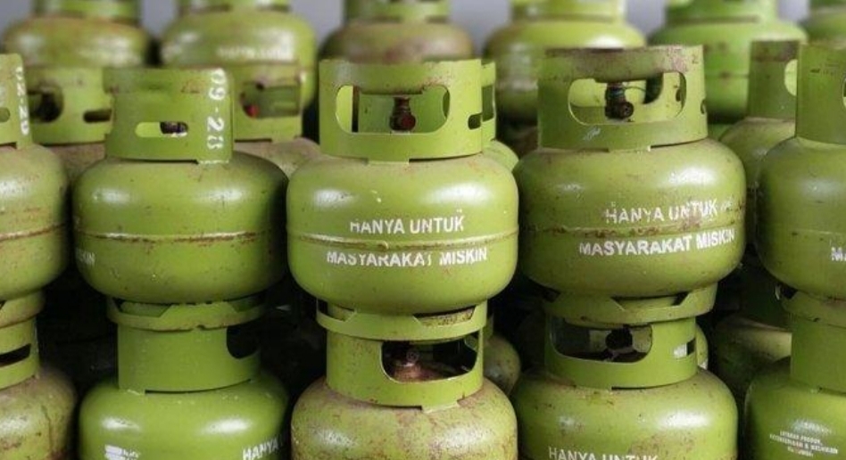 Polisi Grebek Pengoplos Elpiji 3 Kg di Bogor