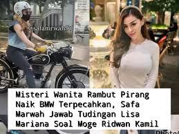 Safa Marwah Soal Cocoklogi Motor BMW Klasik yang Dikaitkan Ridwan Kamil