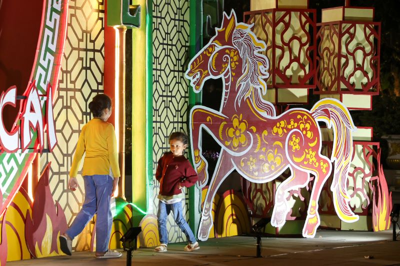 Surabaya Percantik Diri dengan Dekorasi Imlek di Ruang Publik sebagai Simbol Toleransi