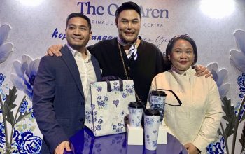 Gandeng Kopi Kenangan, Ivan Gunawan Hadirkan Koleksi Lebaran dengan Sentuhan Mawar Biru