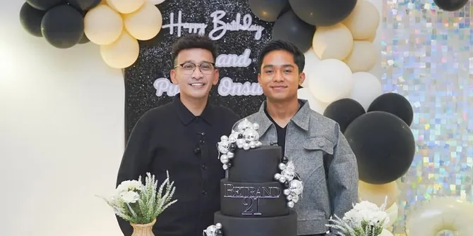 Sarwendah dan Ruben Onsu Bertemu di Ultah Betrand Peto, Tanpa Foto Bersama