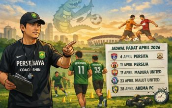 Persebaya Hadapi Jadwal Padat April 2026, Pelatih Fisik Fokus Jaga Kebugaran Pemain