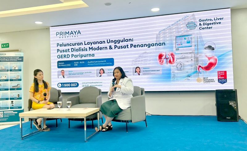Primaya Hospital Kelapa Gading Luncurkan Pusat Penanganan GERD dan Dialisis Modern, Perkuat Layanan Kesehatan Terpadu