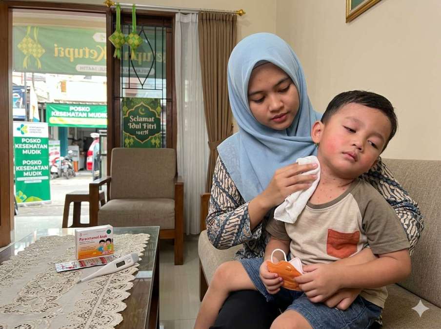 Waspada Campak Saat Mudik! Wamenkes Minta Anak Bergejala Diisolasi, Jangan Dipaksa Kumpul Keluarga