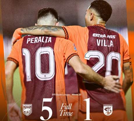 Segiri Benar-Benar Angker bagi Persebaya, Borneo FC Pesta Gol 5-1