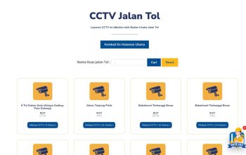 Kementerian PU Siapkan 1.351 CCTV, Pemudik Bisa Pantau Lalu Lintas Jalur Mudik