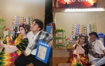 Nyentrik! Ultah Mahalini ke-26 Bertema Warung Kopi, Tampil Dasteran, Sule Ucapkan Doa