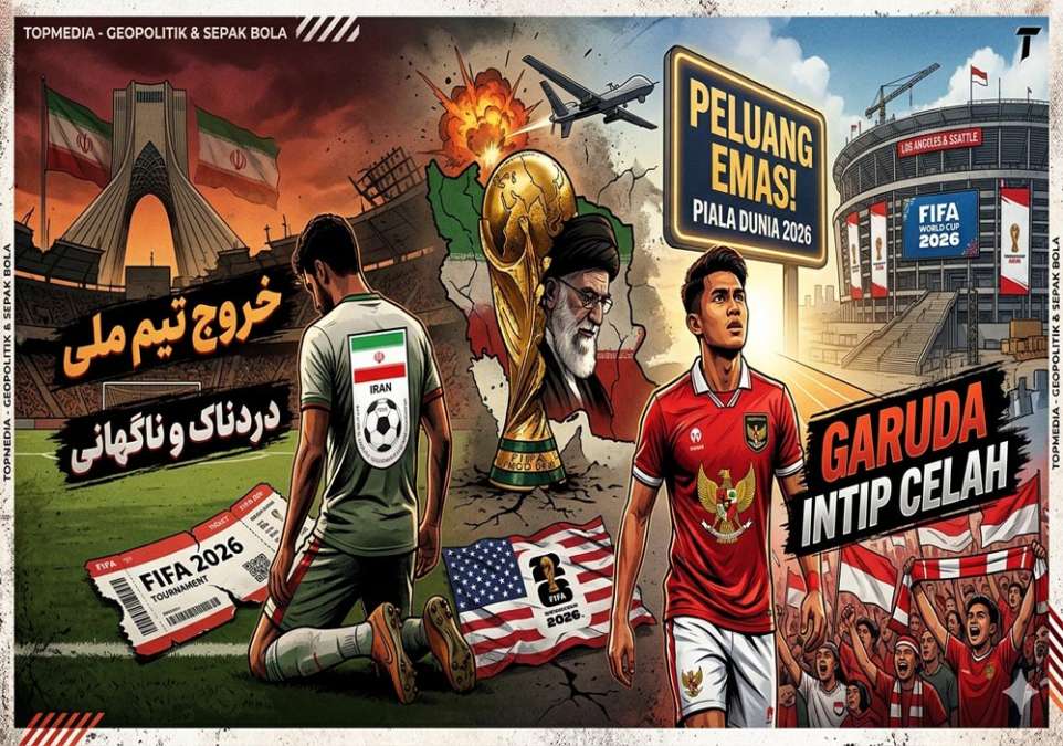 Iran Boikot Piala Dunia 2026, Timnas Indonesia Intip Celah Durian Runtuh?