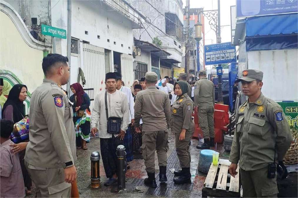 Satpol PP Surabaya Pertebal Pengamanan, Halau Serbuan Pengemis Luar Kota Jelang Lebaran dan Idul Fitri