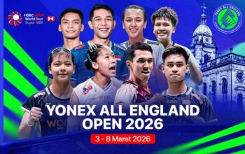 Turunkan 13+1 Pemain, Berikut Daftar Pebulutangkis Indonesia di All England 2026