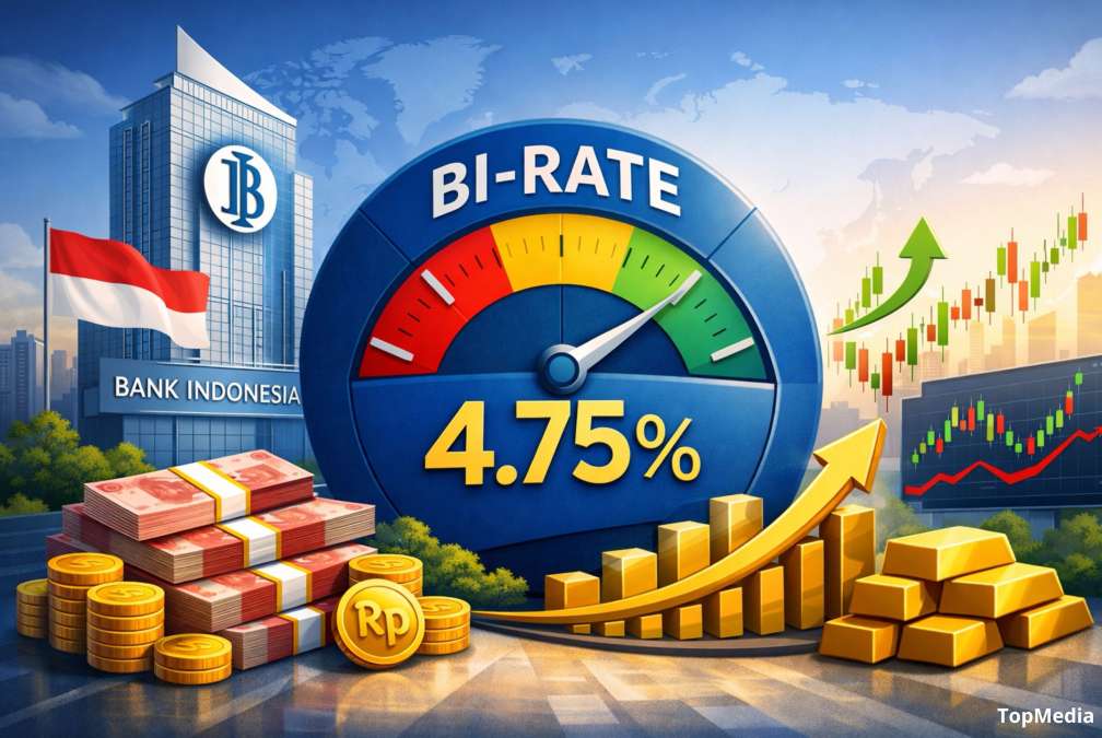 Jaga Stabilitas Rupiah, BI Pertahankan BI-Rate 4,75 Persen