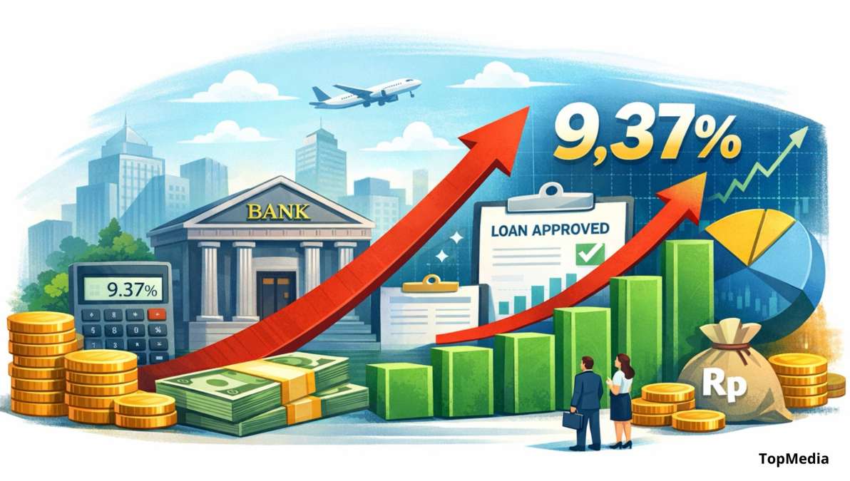 Februari 2026, Kredit Perbankan Tumbuh 9,37 Persen, Ini Penopangnya