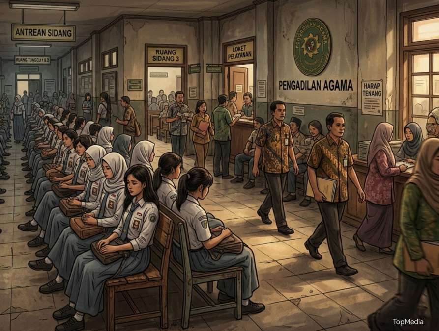 Fenomena Janda Usia Sekolah di Jatim Meningkat