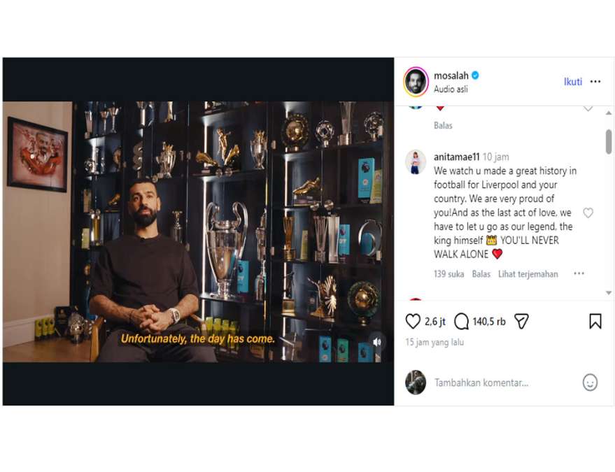 Berburu Pewaris Sang Raja: 5 Kandidat Pengganti Mo Salah di Anfield