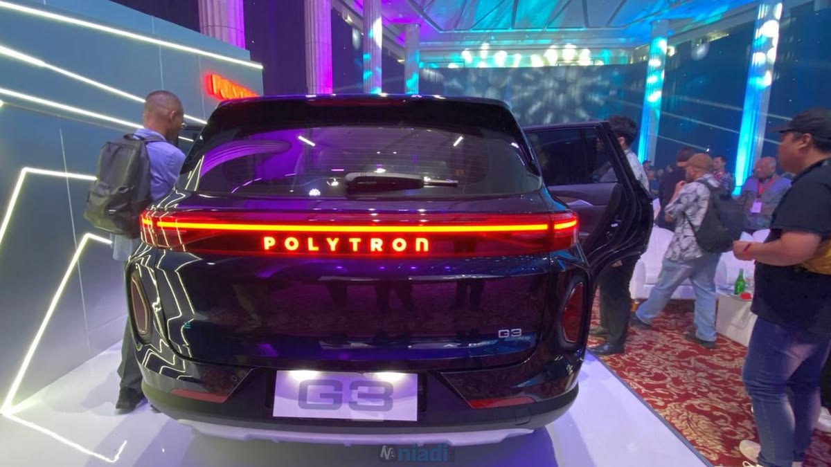 Intip Kecanggihan Polytron G3+, Mobil Listrik Lokal dengan Fitur Mewah