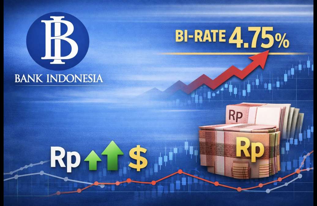 Stabilitas Rupiah Jadi Prioritas, BI Pertahankan BI-Rate 4,75%
