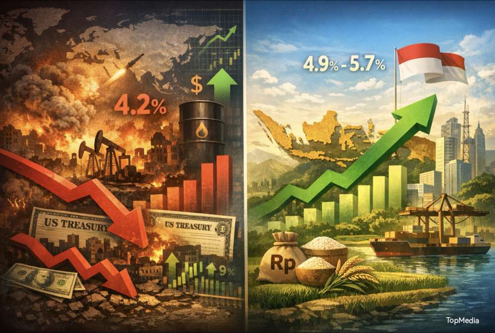 Perang Timur Tengah Tekan Ekonomi Global, Indonesia Diproyeksikan Tumbuh 4,9–5,7%