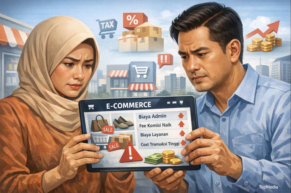 Lindungi Pelaku Usaha Kecil, Pemerintah Siapkan Aturan Batas Biaya Admin E-Commerce