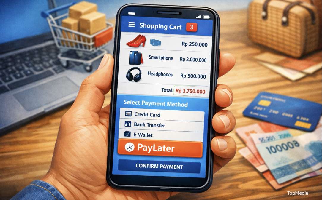 Lonjakan PayLater Capai Rp56,3 Triliun, Risiko Kredit Macet Masih Tinggi