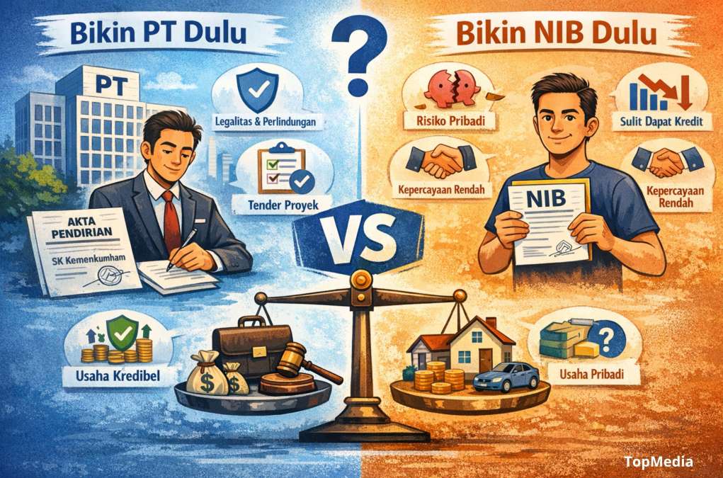 Bikin PT atau NIB Dulu? Ini Strategi Tepat Bangun Usaha yang Kredibel