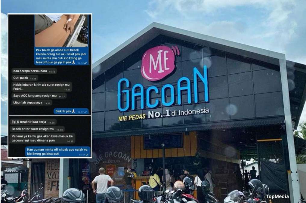 Viral Karyawan Mie Gacoan Diminta Resign Saat Izin Jaga Orang Tua Sakit, Begini Aturan Hukumnya