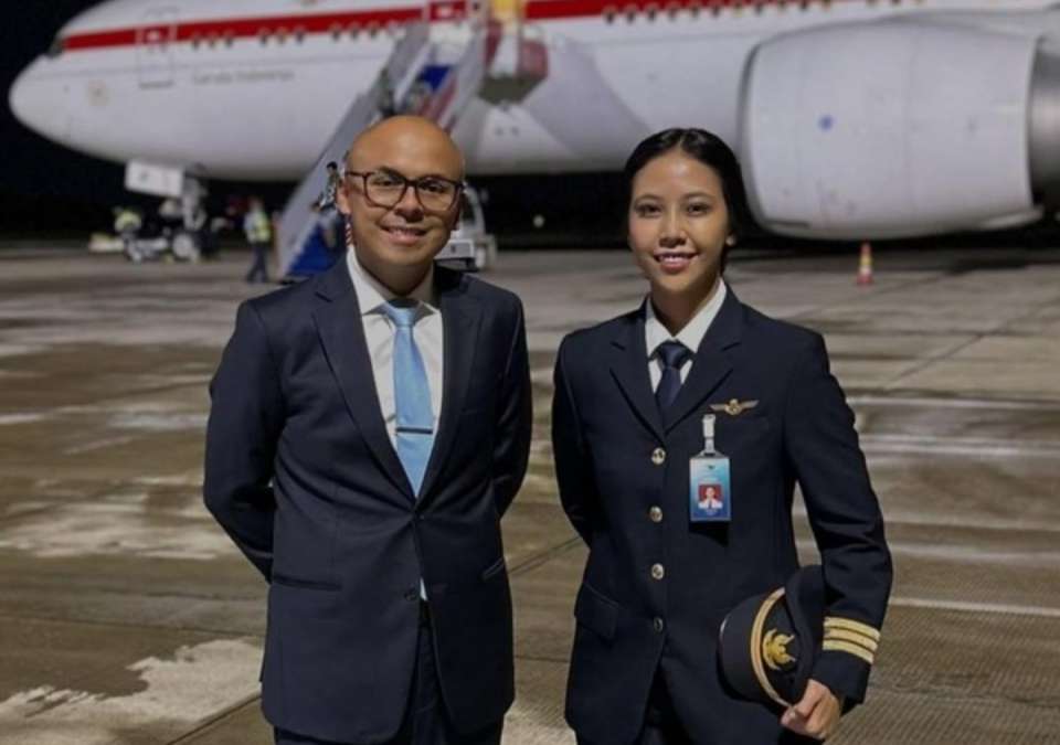 Capt. Tania Citra: Pilot Wanita Muda yang Terbangkan Pesawat Presiden Prabowo ke Prancis