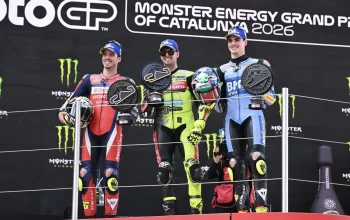 Balapan Penuh Drama di Catalunya, Alex Marquez Crash Parah, Restart 2 Kali, Diggia Jadi Jawara