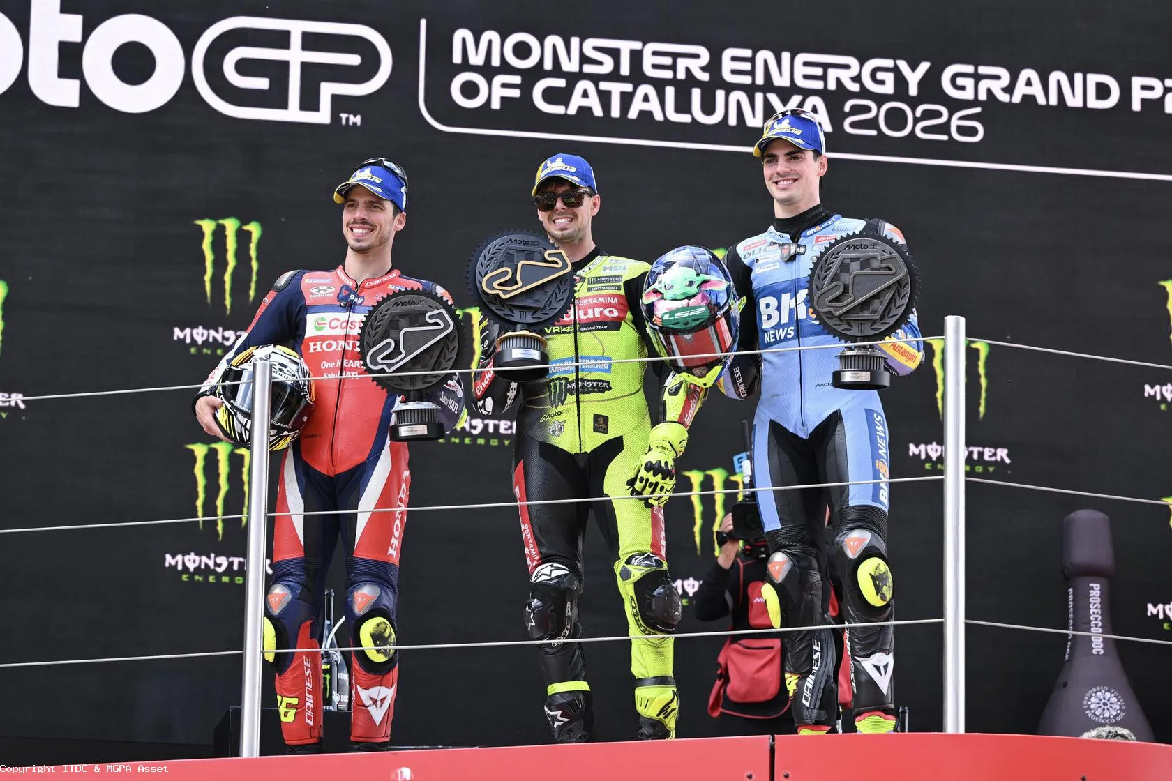 Balapan Penuh Drama di Catalunya, Alex Marquez Crash Parah, Restart 2 Kali, Diggia Jadi Jawara