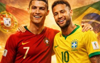 Ronaldo Pimpin Skuad Portugal di Piala Dunia 2026, Neymar Masuk Timnas Brasil