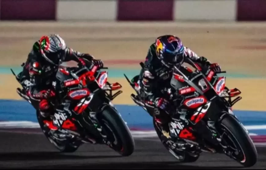 Aprilia Sapu Bersih Podium MotoGP Prancis 2026, Martinator Jawara setelah di Sirkuit Mandalika 2024