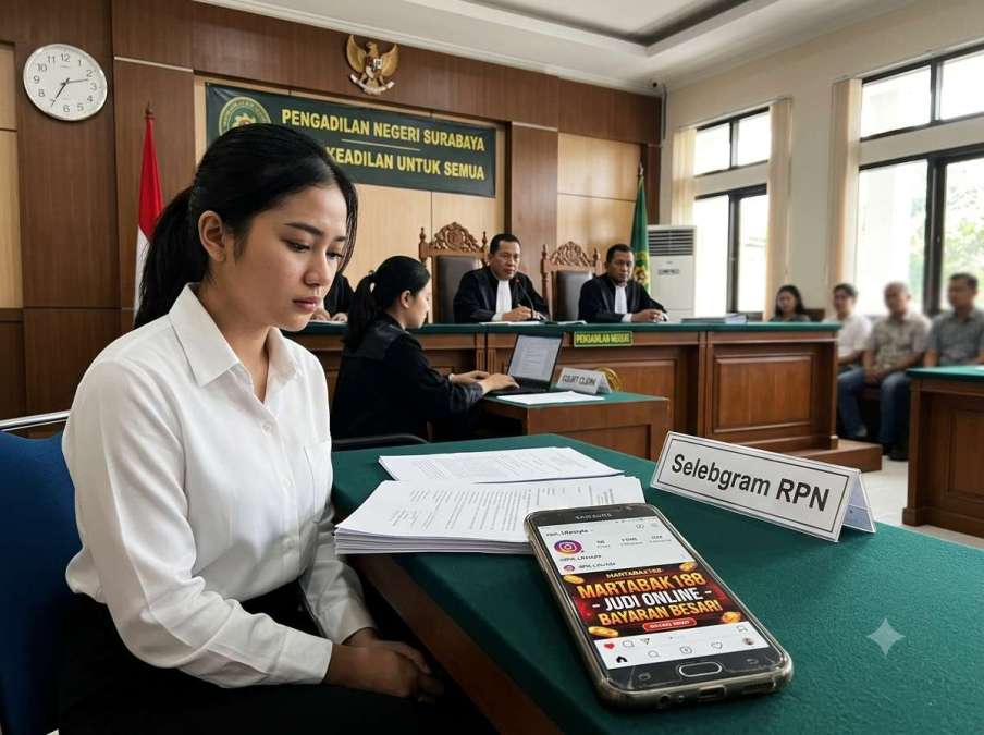 Tergiur Bayaran Instan, Selebgram Surabaya Terancam 10 Tahun Penjara karena Promosikan Judi Online