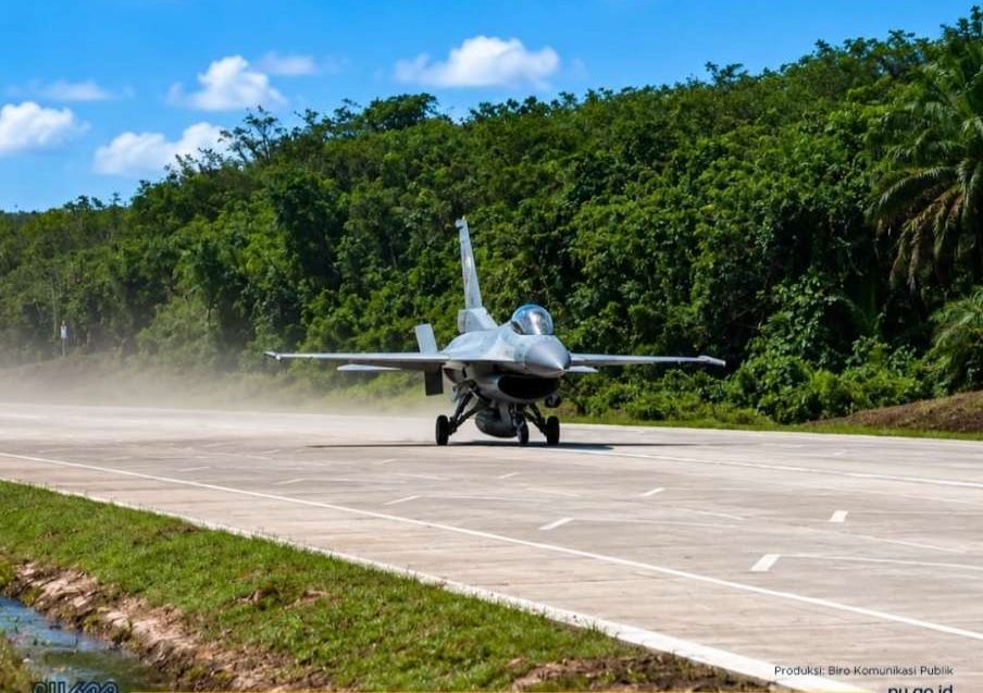 4 Jalan Tol di Indonesia Disiapkan Jadi Landasan Darurat Pesawat Tempur TNI AU
