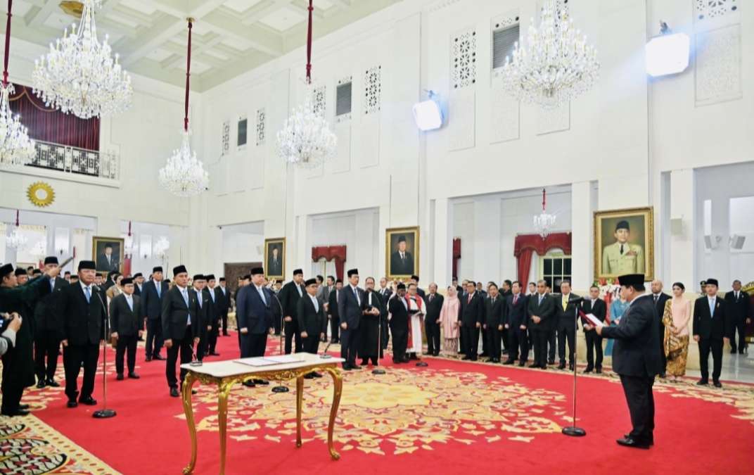 Prabowo Kali Keenam Merombak Kabinetnya